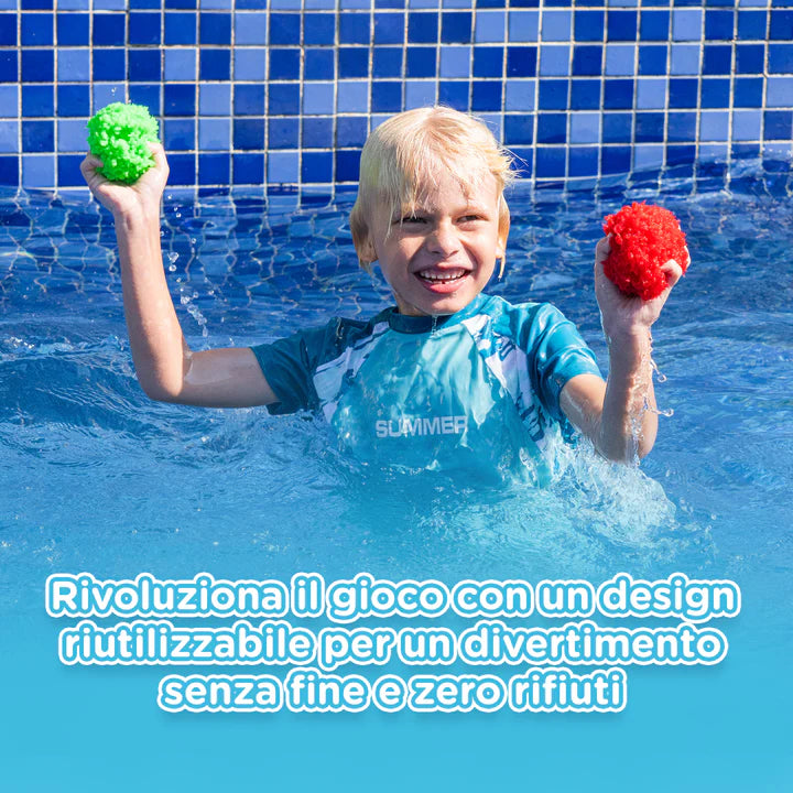 Nutra Game Palline di Spugna Riutilizzabili (Acquista 10, ricevi 30 in omaggio)